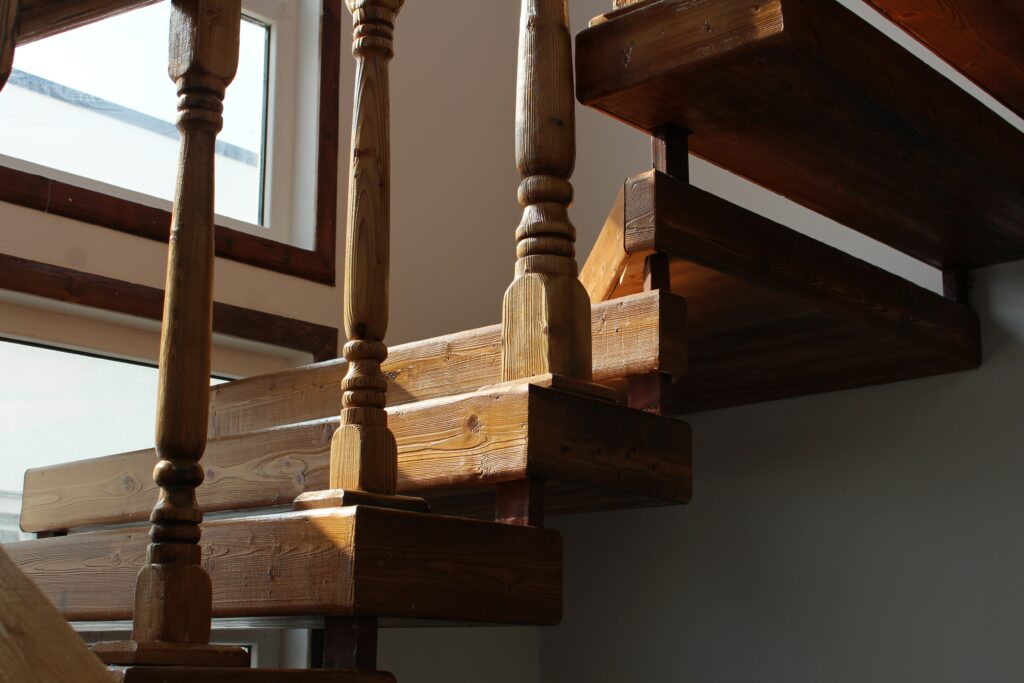 Historical staircases railing