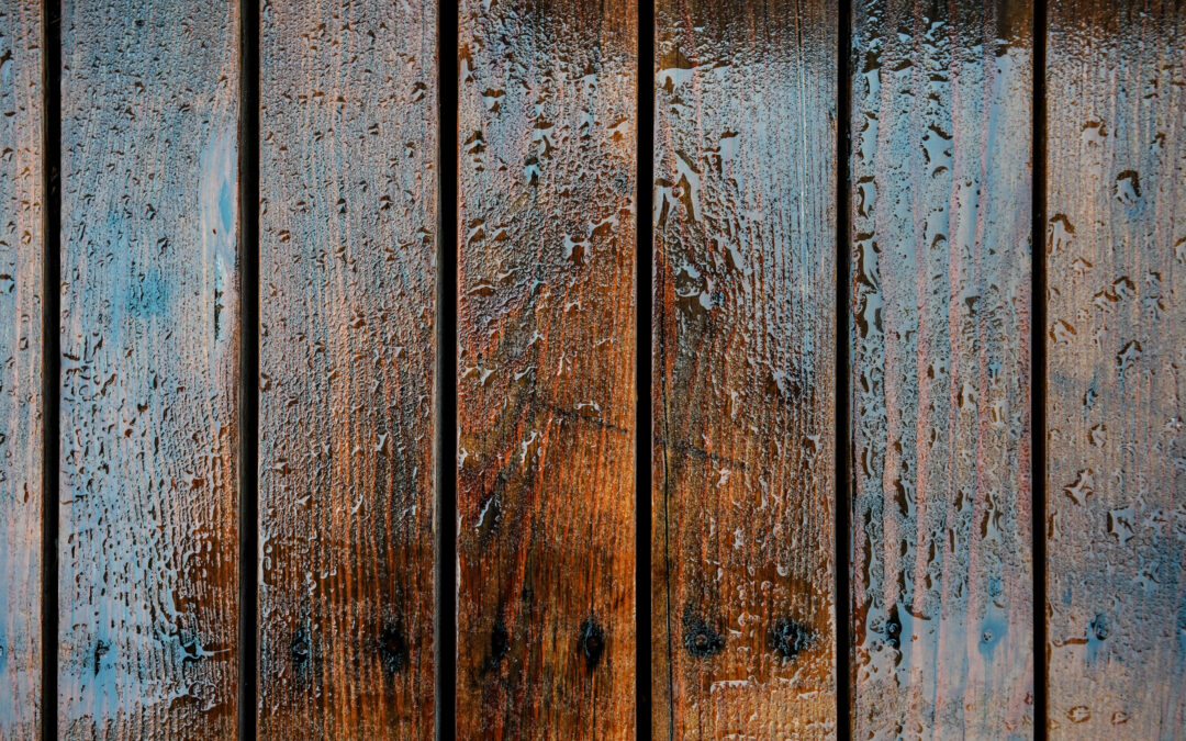 Water on wood floor