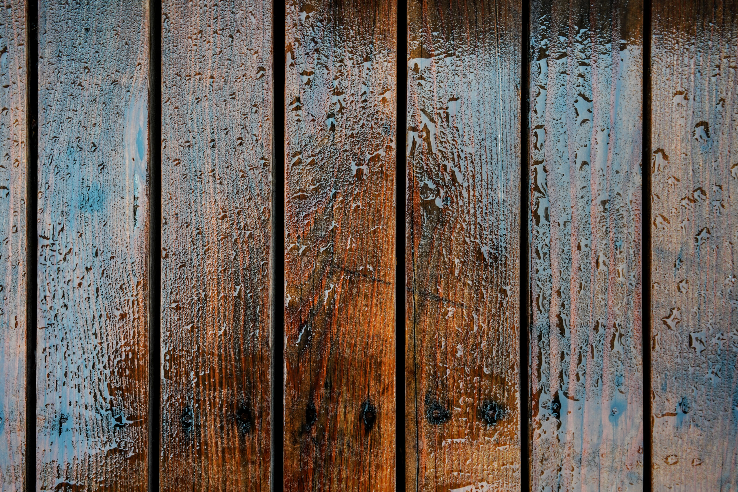 Water on wood floor